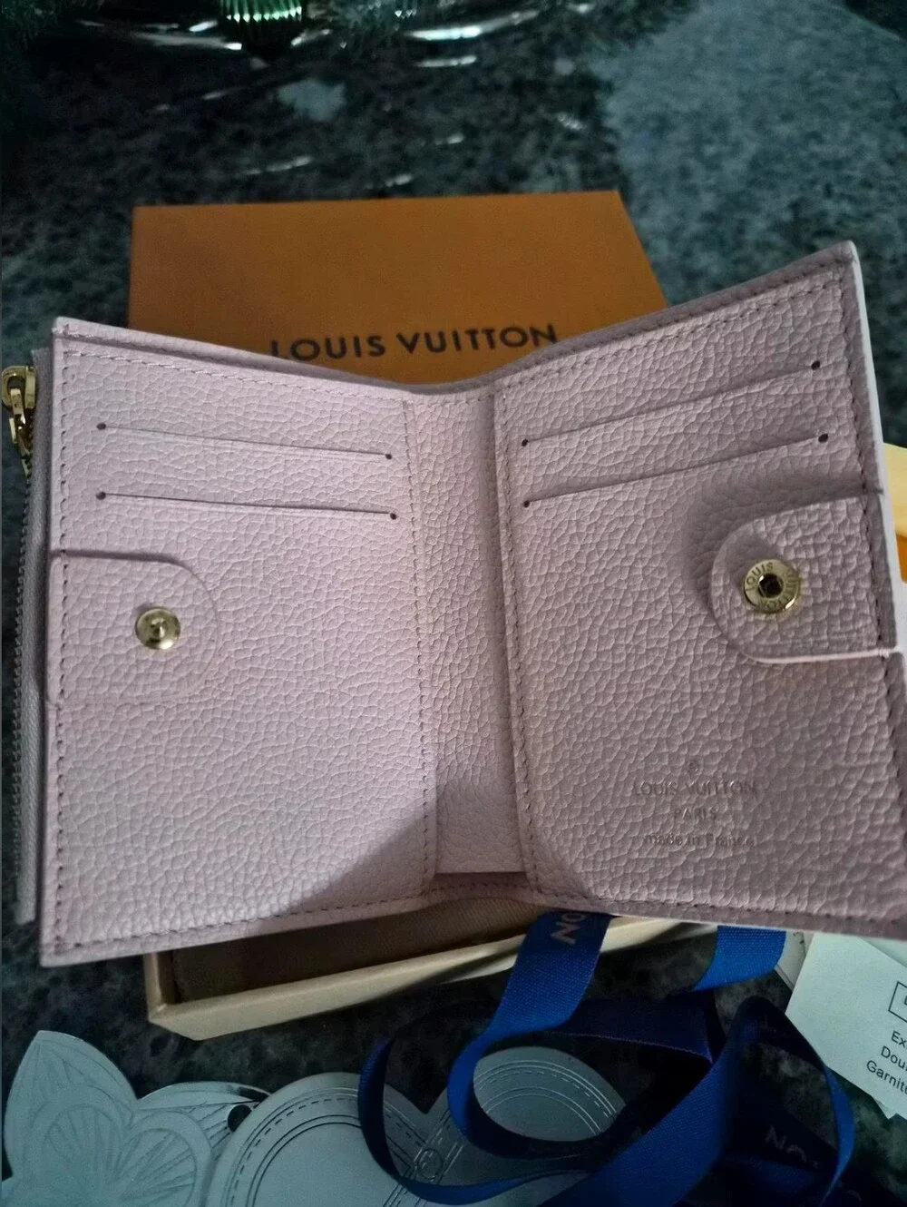 Louis Vuitton Pink Lisa Wallet